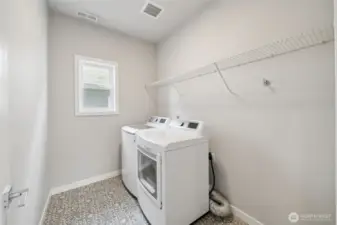 Large laundry room