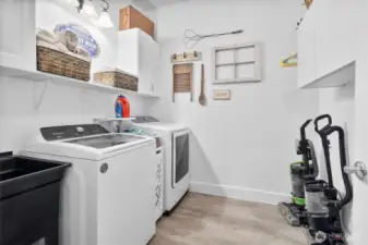 Main laundry.  These machines do not come with the home
