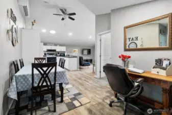 Upper level apartment