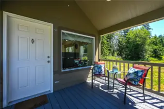 Covered Deck on DADU