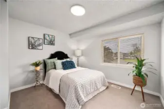 Bedroom 2: Virtually Staged