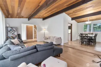 Wonderful vaulted ceilings