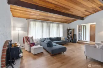 Spacious living area