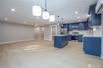 View from dining area.