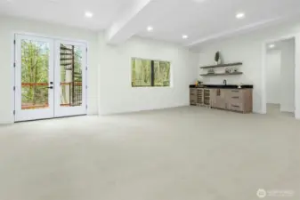 Basement Rec Room