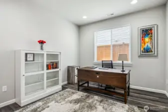 1st level guest bedroom. Could also be an office or formal dining room.