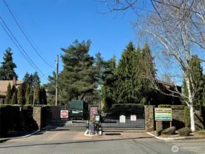 Secure abd gated entry.