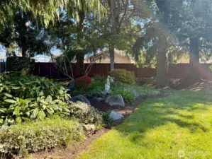 Lovingly maintained grounds.