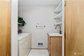 Laundry  room.