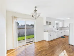 Dining Room and Kitchen
