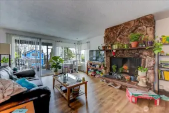 Unit #1 Living room