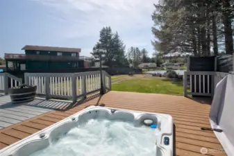 Hot Tub off Primary Suite
