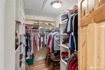 Walk in closet