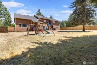 Fenced Backyard