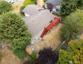 Again...huge fenced backyard, entertainment sized deck and firepit.