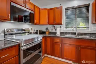 Beautiful Cabinets With New Handles.