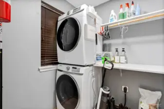 Nice Size Utility Room With Storage!