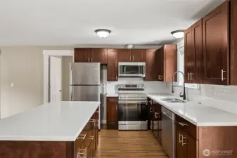 Another look at the kitchen.