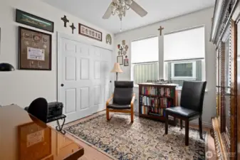 Another view of the first bedroom.