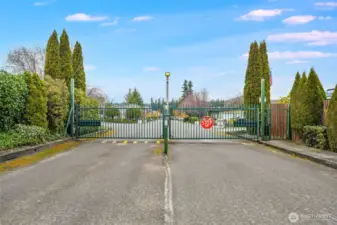 Come and live in this gated community. Time to call it home.