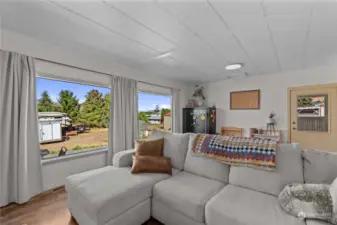 Large Living Room with view windows