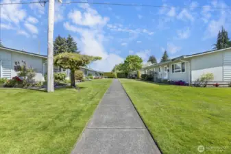Exterior Lawn Care & Maintenance Included in HOA Dues