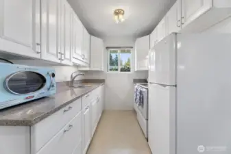 Kitchen with Granite Counters