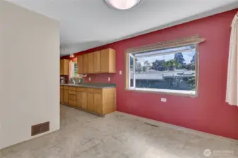 Large Dining area