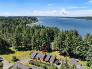 Townhome with a partial view at an affordable price!
