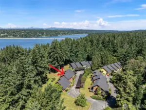 Located in a premier area of the townhome community.