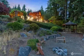 Enjoy the 140' SF (approximate) of peaceful lake waterfront from your own beach with dock.