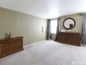 Photo of primary bedroom.......very large