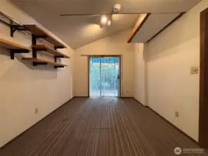 Bedroom area or living room. You decide...