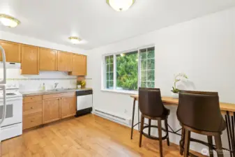 Plenty of space in the bright