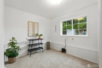 One of 2 bedrooms downstairs. They would be perfect to rent out if desired.