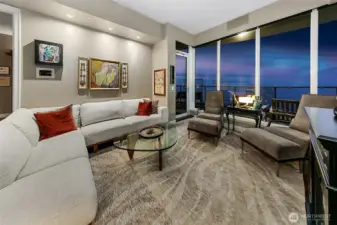 oversized living room