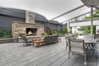 2nd floor outdoor terrace