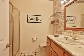 main level bathroom