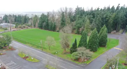 Hilcrest Park across the street