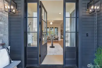 Unique details and quality craftsmanship greet you from the moment you walk up to the entry.