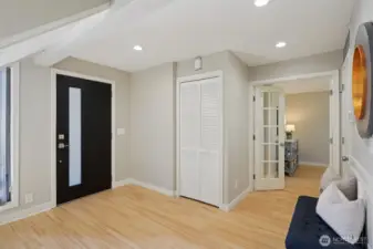 Modern door to greet you