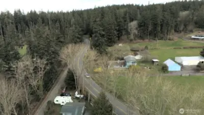 Driveway access to Cultus Bay Road