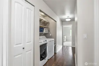 Laundry area
