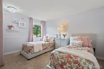 Third bedroom with large closet.
