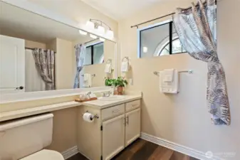 Third full bathroom in this house! Almost impossible to find a home this size with 3 showers - this is a bonus!