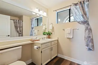 Third full bathroom in this house! Almost impossible to find a home this size with 3 showers - this is a bonus!
