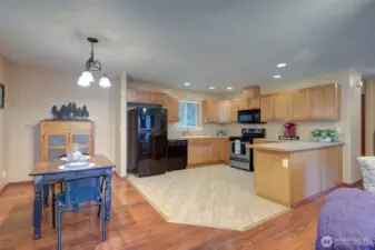 Plenty of room to entertain in this airy, light-filled space.