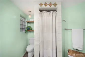 Don't let the small opening deceive you- inside is huge!