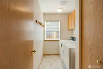 Main floor utility room.