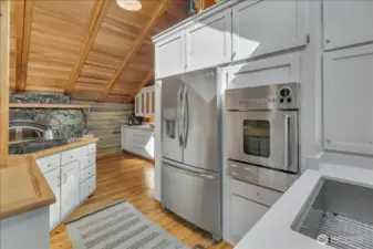Bluestar commercial oven.